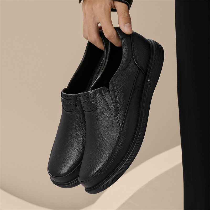 Leather Work Youtube - Sepatu bot hujan Pria, Kasut datar