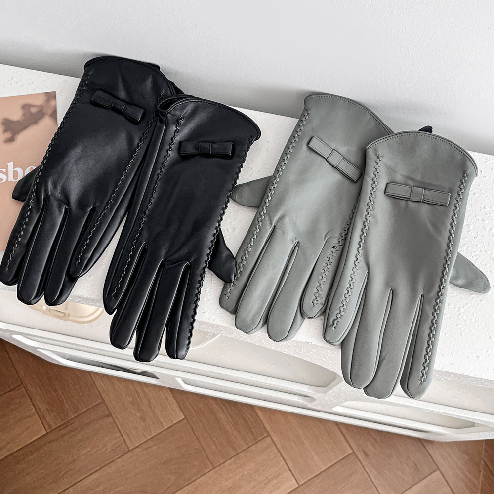 Leather Work Winter Gloves - Sarung Tangan Kulit dengan Lapisan Bulu