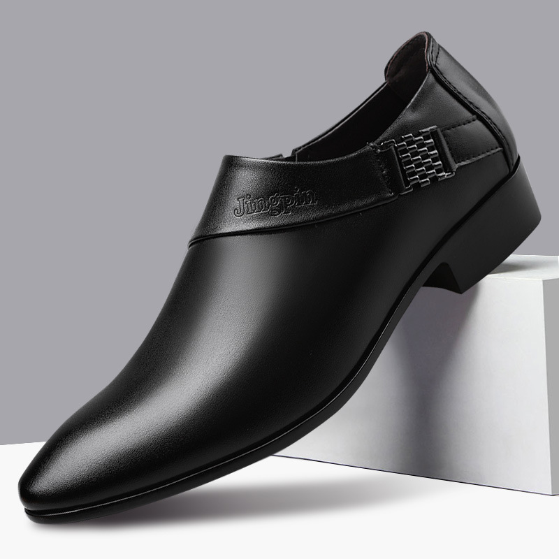 Leather Work Oxfords - Sepatu Kulit Oxford untuk Pria Ukuran
