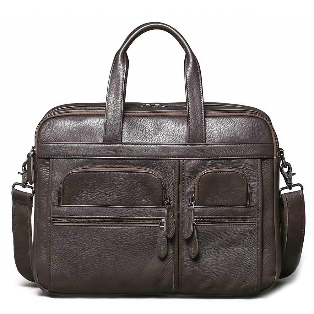 Leather Work Bag Mens - Tas Kerja Kulit Asli Pria, Tas