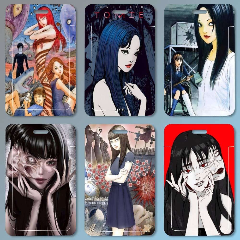 Leather Work For Kids - Junji Ito Tomie Retro Tempat Kartu