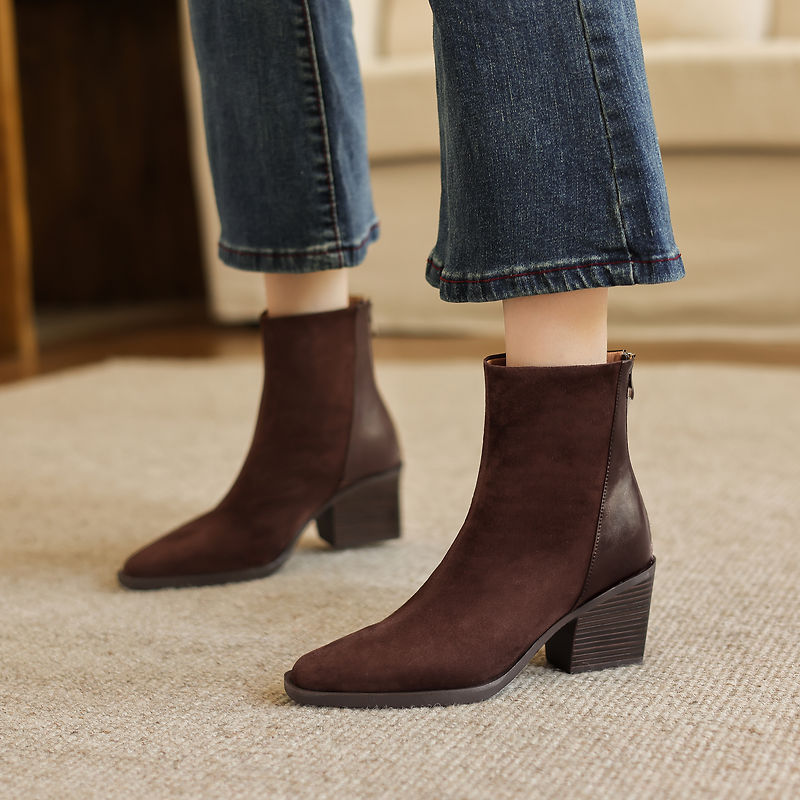 Leather Work For Kids - Sepatu Boots Kulit Asli Merek Baru