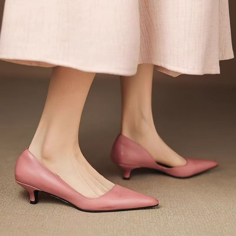 Leatherwork In French - Sepatu kerja wanita model Prancis mungil