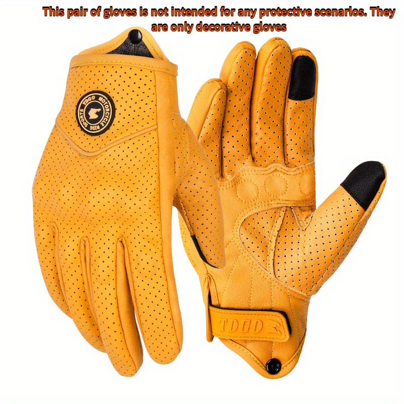 Leather Work Winter Gloves - Sarung Tangan Sepeda Motor Sarung Tangan