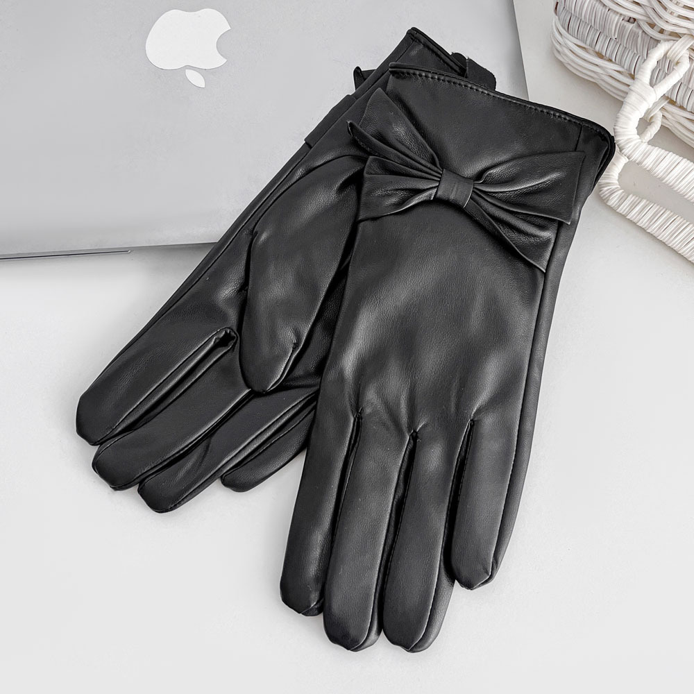 Leather Work Winter Gloves - Sarung Tangan Kulit Domba Layar Sentuh