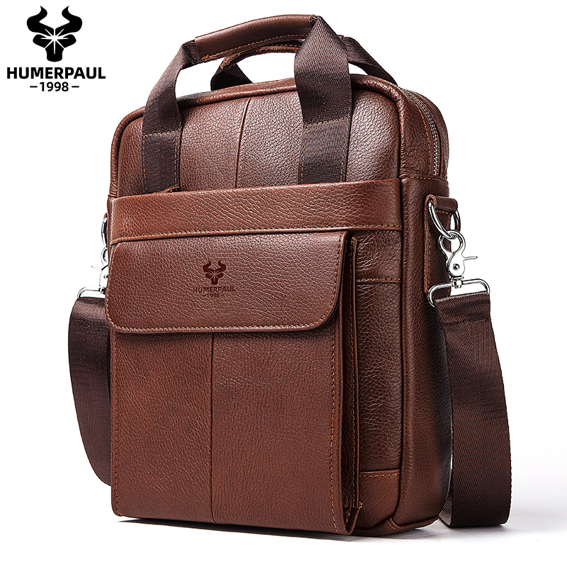 Leather Work Bag Mens - Tas Kulit Asli Tahan Lama untuk