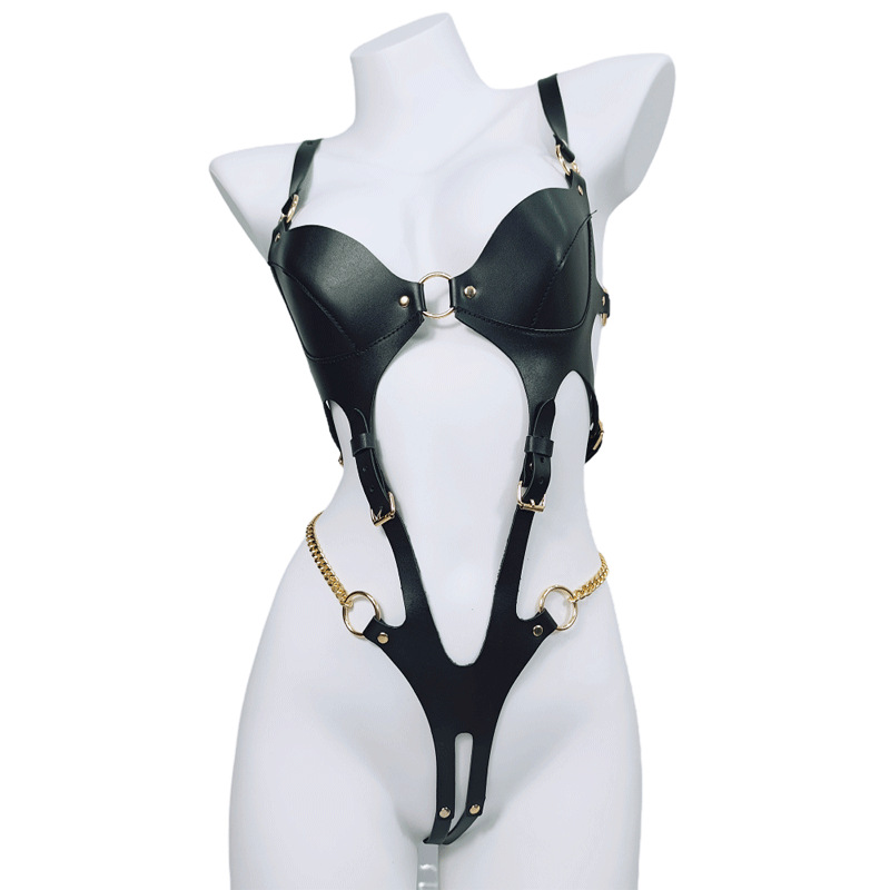 Harness Tubuh Goth Bondage Hol - Leather Work Harness ulasan dan harga