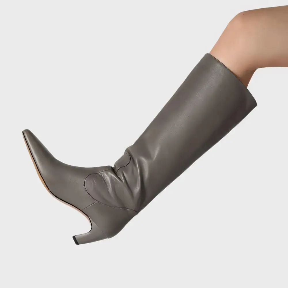 Sepatu Bot Tinggi Model Tabung - Leather Work Youtube ulasan dan harga