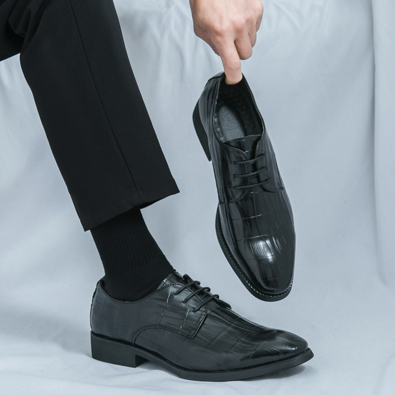 Sepatu kulit oxford untuk pria - Leather Work Oxfords ulasan dan harga