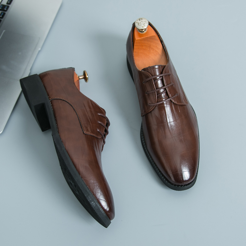 Sepatu kulit oxford untuk pria - Leather Work Oxfords ulasan dan harga