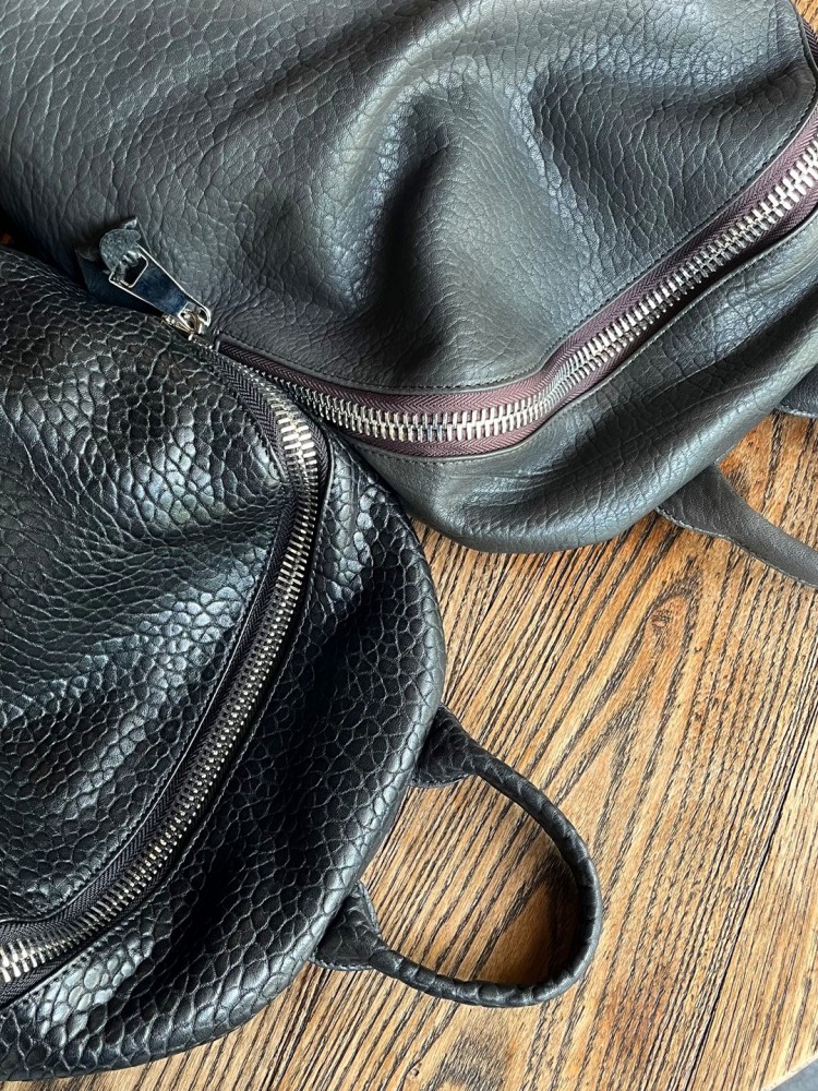 Ransel Kasual Kulit Domba Alam - Leather Work Bag Mens ulasan dan harga
