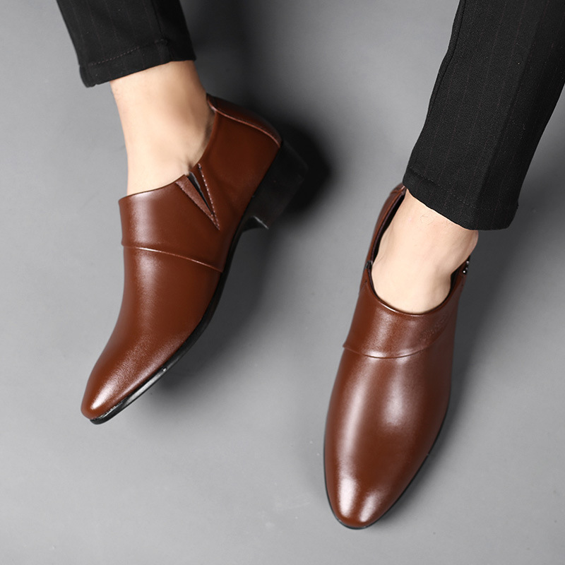 Sepatu Kulit Oxford untuk Pria - Leather Work Oxfords ulasan dan harga