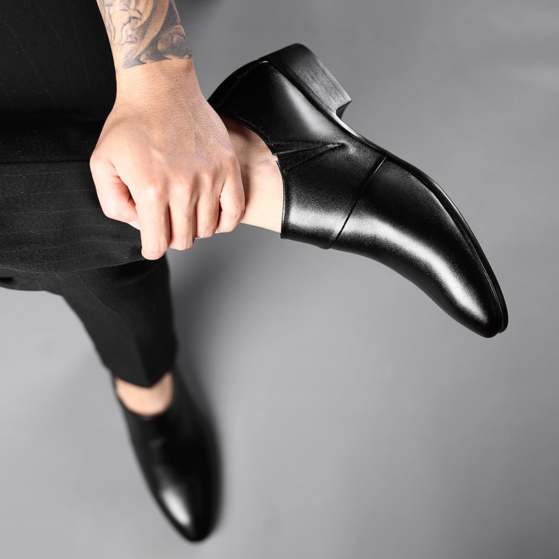 Sepatu Kulit Oxford untuk Pria - Leather Work Oxfords ulasan dan harga