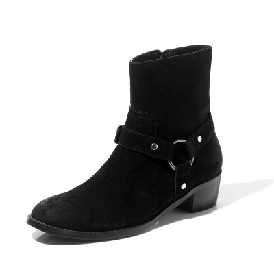 Sepatu bot kulit Suede warna c - Leather Work Harness ulasan dan harga
