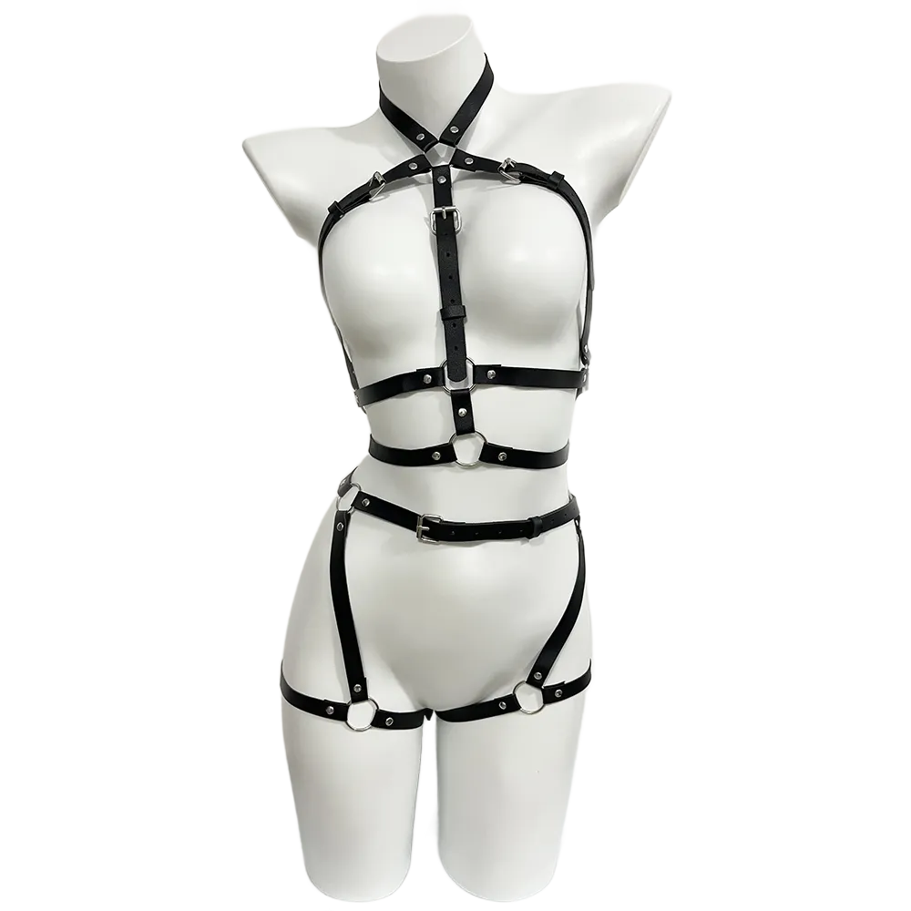 Tali Kekang untuk Wanita Kaki  - Leather Work Harness ulasan dan harga