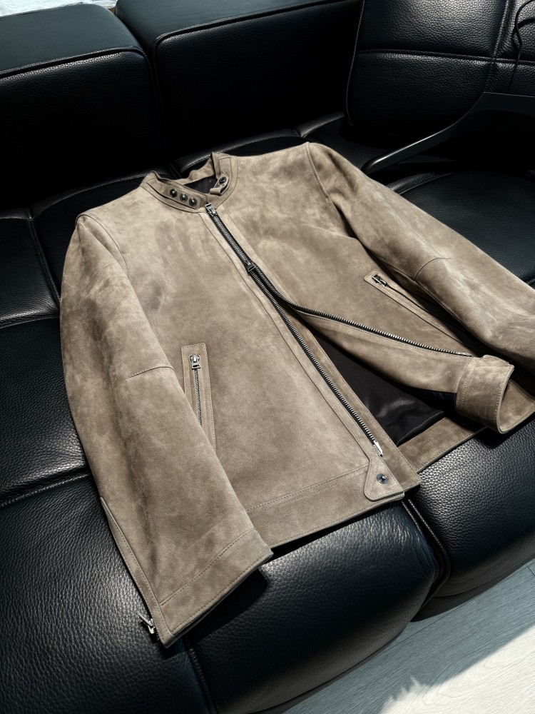 Jaket Kulit Suede Alami Lembut - Leather Work For Kids ulasan dan harga