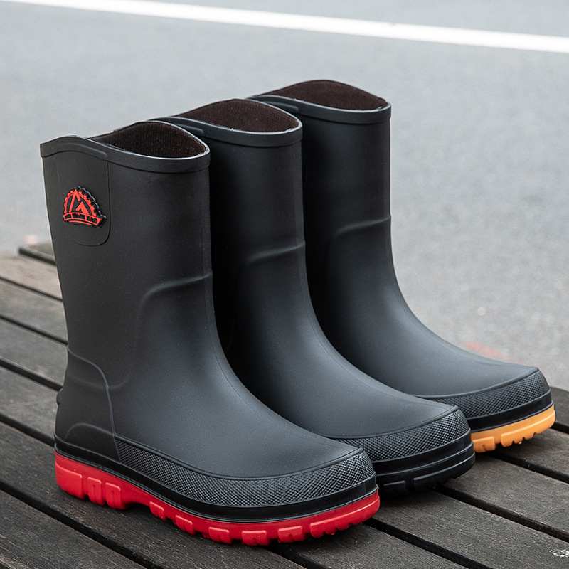 Sepatu bot hujan pria, sepatu  - Leather Work Youtube ulasan dan harga