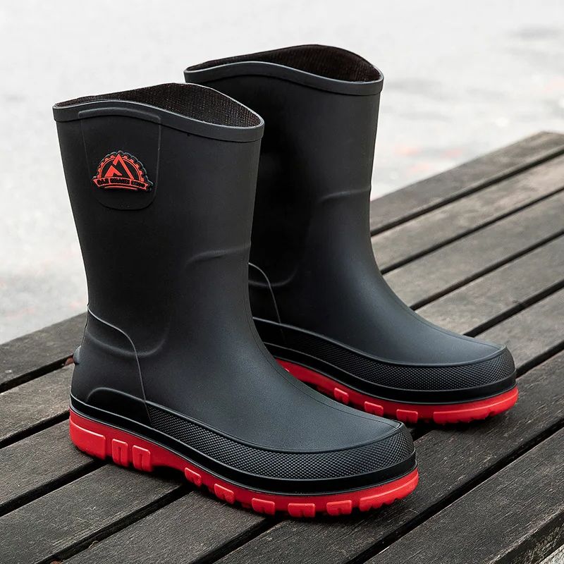 Sepatu bot hujan pria, sepatu  - Leather Work Youtube ulasan dan harga