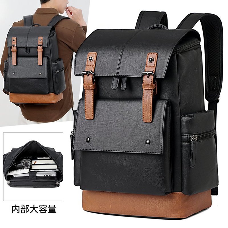 Ransel Kulit Pria Vintage Baru - Leather Work Bag Mens ulasan dan harga