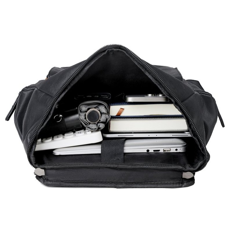Ransel Kulit Pria Vintage Baru - Leather Work Bag Mens ulasan dan harga
