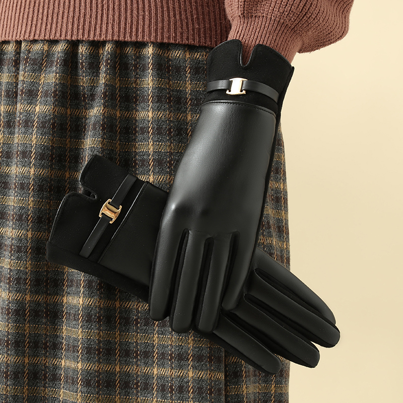 1 Pasang Sarung Tangan untuk W - Leather Work Winter Gloves ulasan dan harga