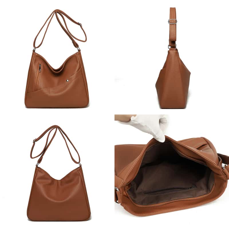 Tas Selempang Kulit PU Wanita  - Leather Work Handbags For Women ulasan dan harga