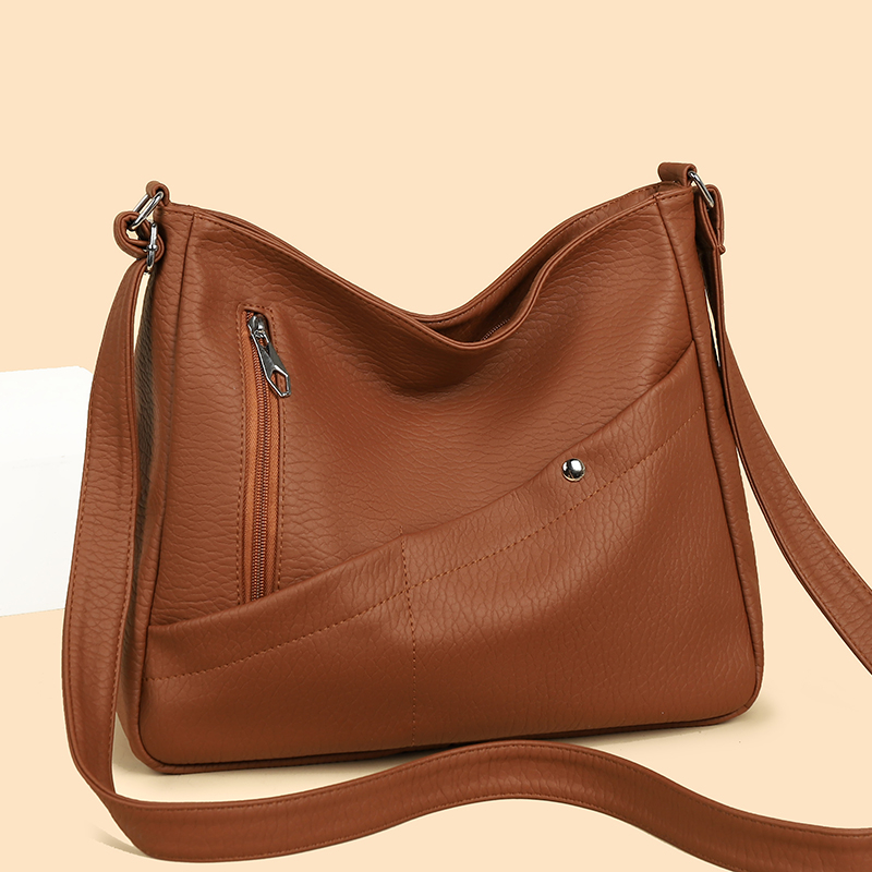 Tas Selempang Kulit PU Wanita  - Leather Work Handbags For Women ulasan dan harga