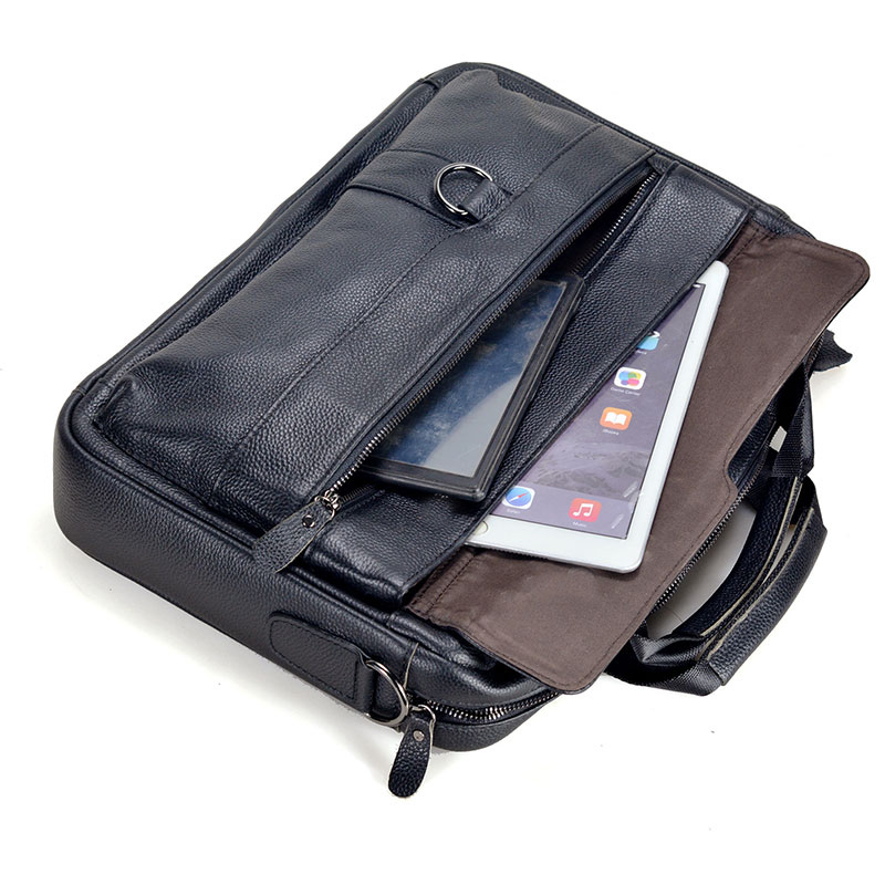 Tas Tangan Kulit Asli Pria Bes - Leather Work Bag Mens ulasan dan harga