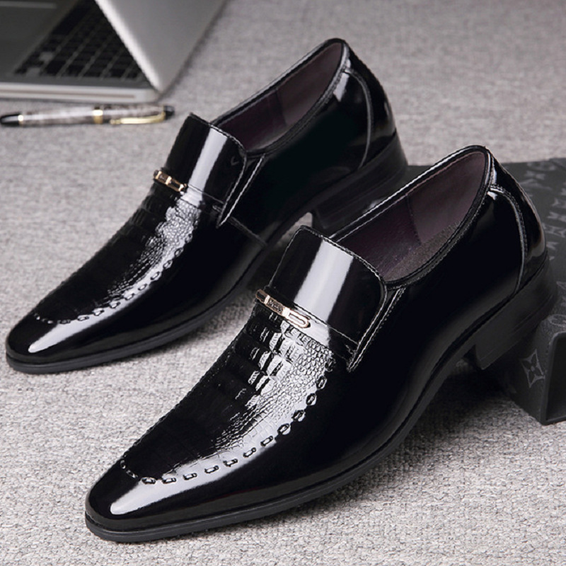 Sepatu Kulit Pria Sepatu Bisni - Leather Work Oxfords ulasan dan harga