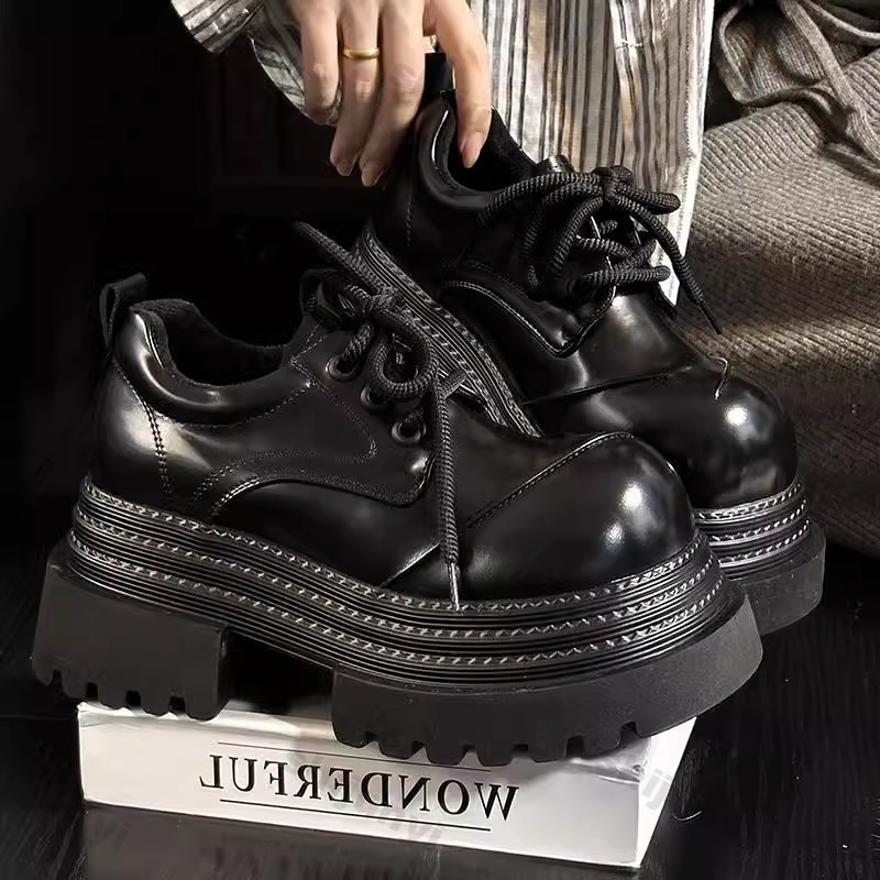 Sepatu Retro Wanita 2025 Musim - Leather Work Oxfords ulasan dan harga