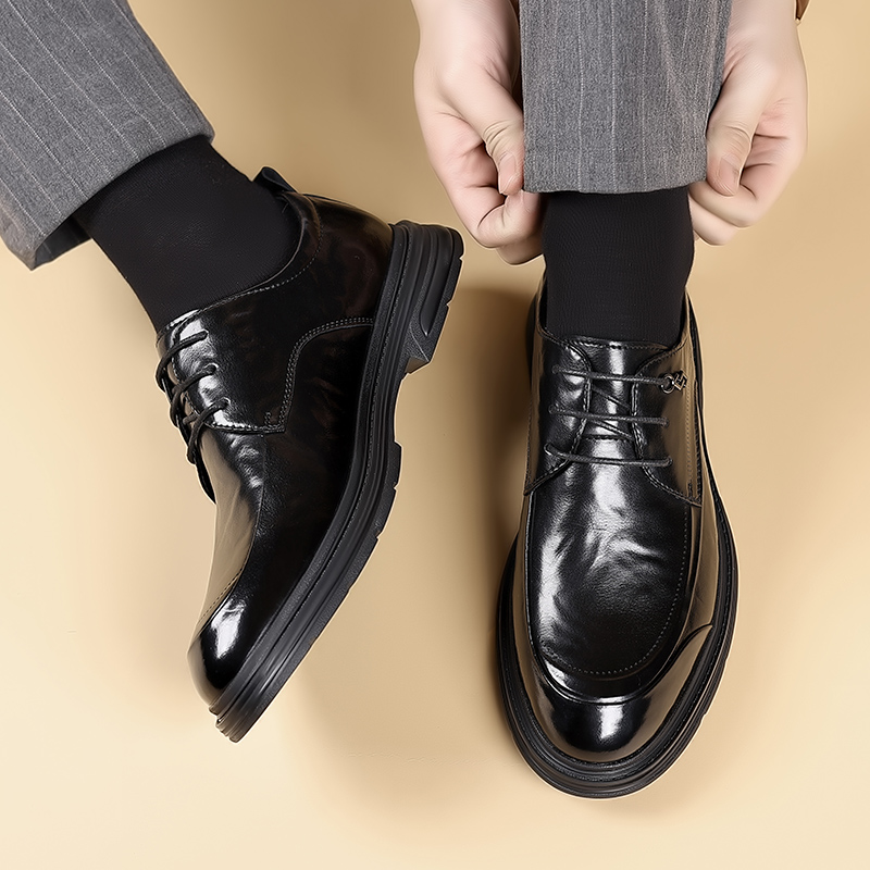 Sepatu Oxford Kulit Kasual Bis - Leather Work Oxfords ulasan dan harga