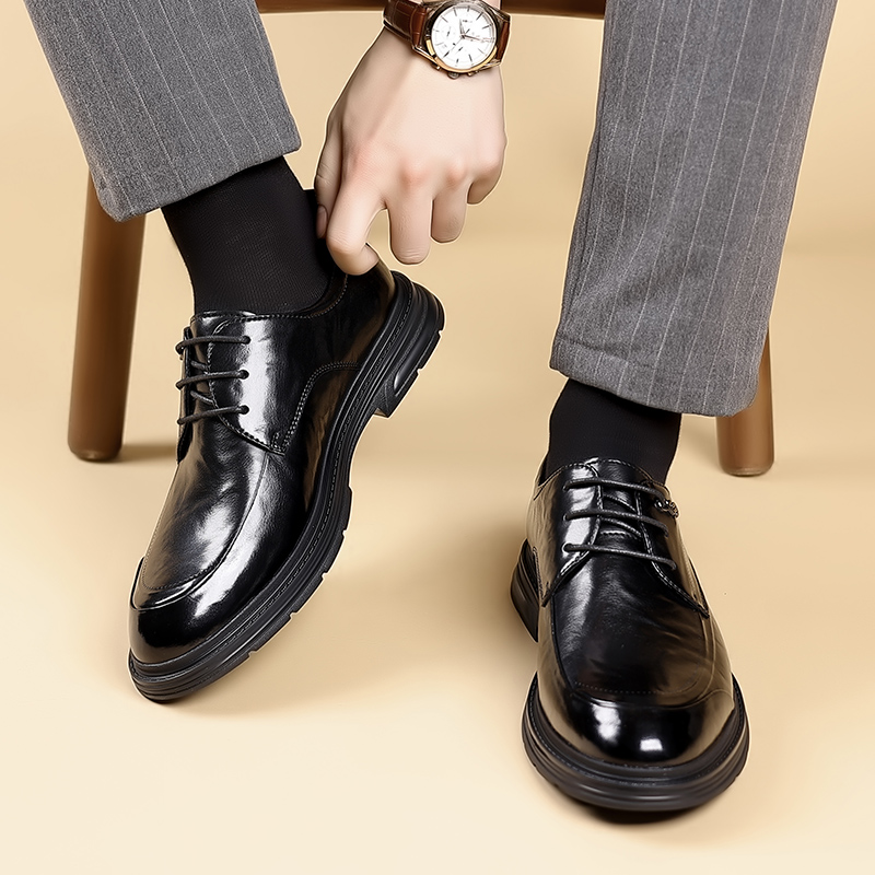 Sepatu Oxford Kulit Kasual Bis - Leather Work Oxfords ulasan dan harga