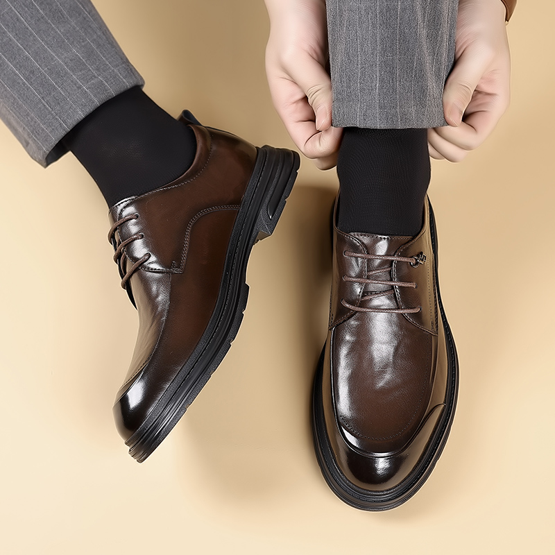 Sepatu Oxford Kulit Kasual Bis - Leather Work Oxfords ulasan dan harga