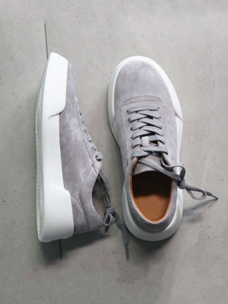 Sepatu Skateboard Pria Vintage - Leather Work For Kids ulasan dan harga