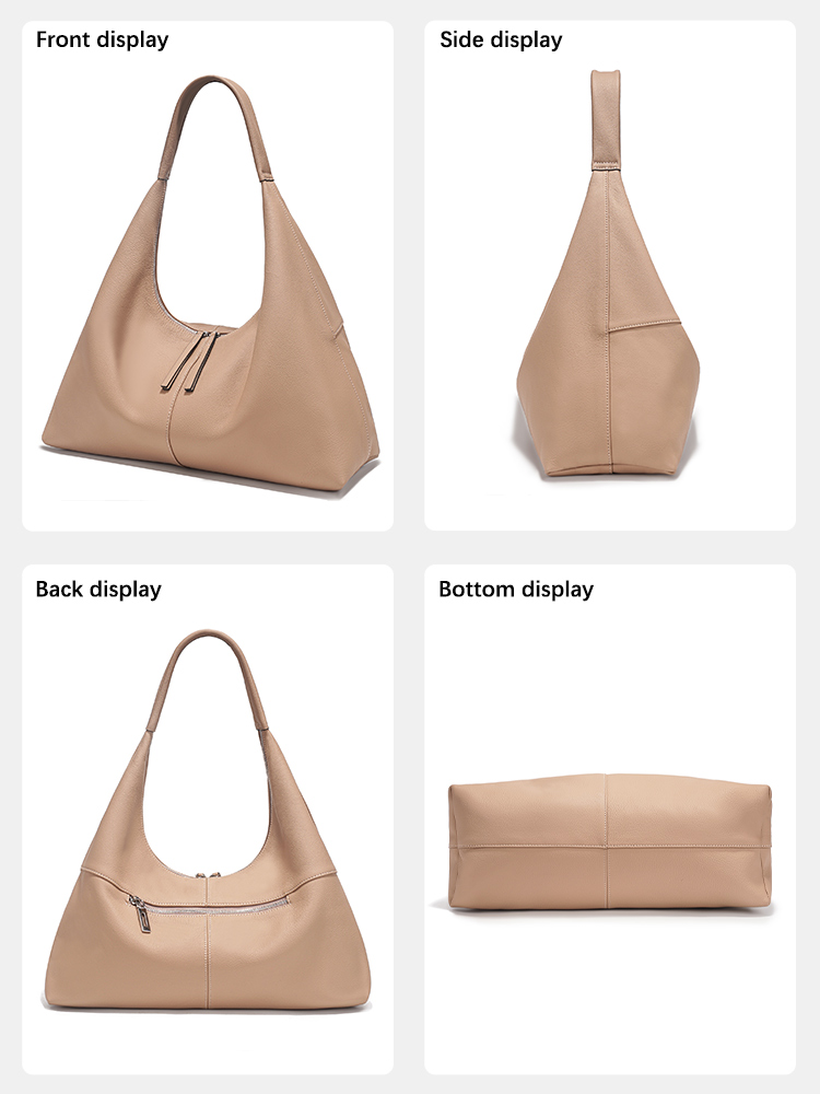 Zency Tas Tote Kapasitas Besar - Leather Work Handbags For Women ulasan dan harga