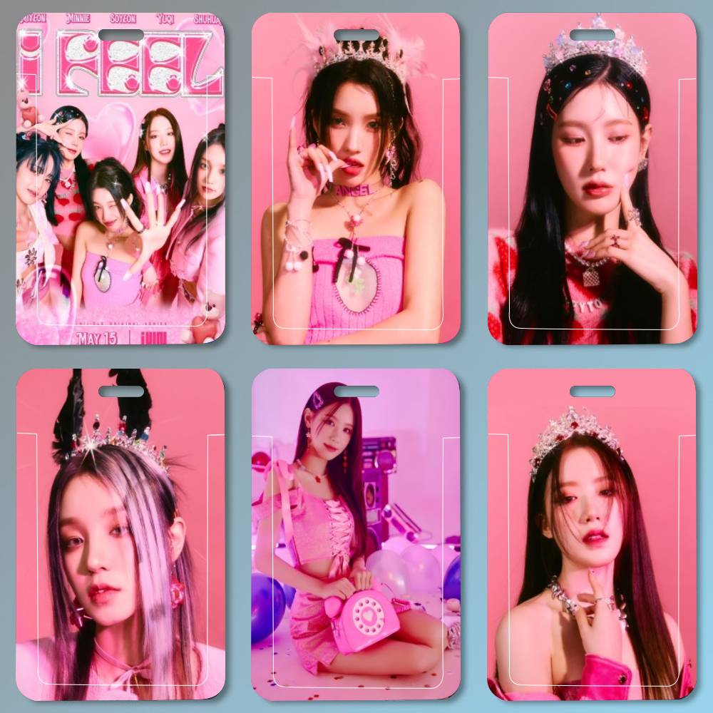Kpop GIDLE (G)I-DLE Tempat Kar - Leather Work For Kids ulasan dan harga