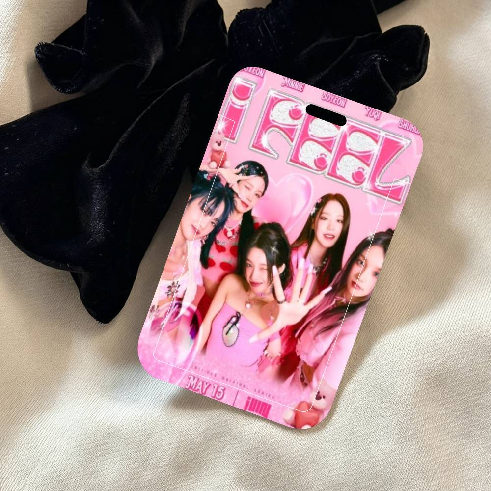 Kpop GIDLE (G)I-DLE Tempat Kar - Leather Work For Kids ulasan dan harga