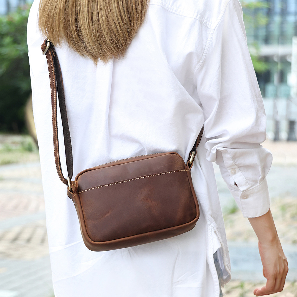 Tas Selempang Kulit Sapi Asli  - Leather Work Bag Mens ulasan dan harga