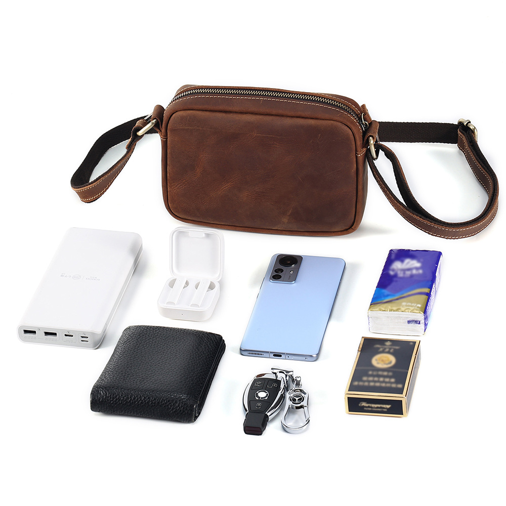 Tas Selempang Kulit Sapi Asli  - Leather Work Bag Mens ulasan dan harga