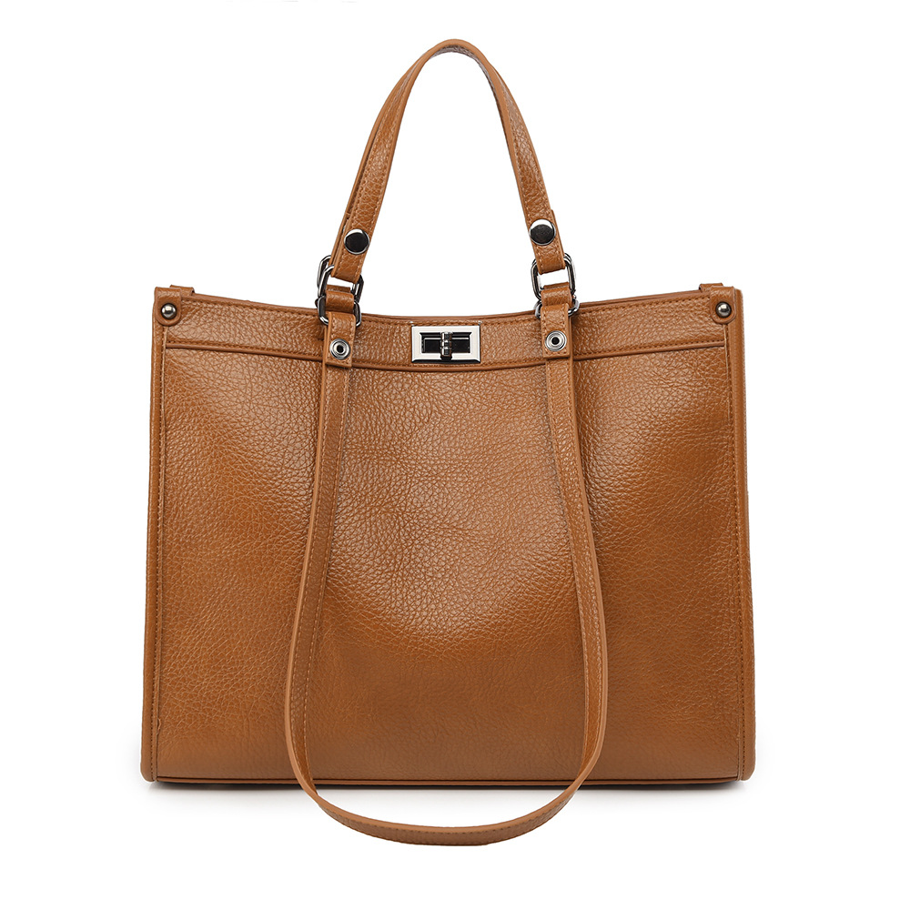 Tas Tote Wanita Kapasitas Besa - Leather Work Handbags For Women ulasan dan harga