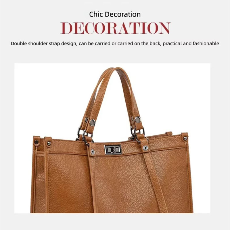 Tas Tote Wanita Kapasitas Besa - Leather Work Handbags For Women ulasan dan harga