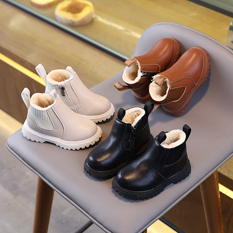 Sepatu Bot Pendek Anak Berlapi - Leather Work For Kids ulasan dan harga