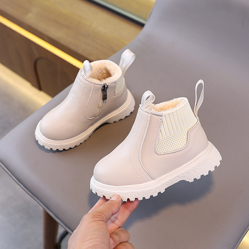 Sepatu Bot Pendek Anak Berlapi - Leather Work For Kids ulasan dan harga