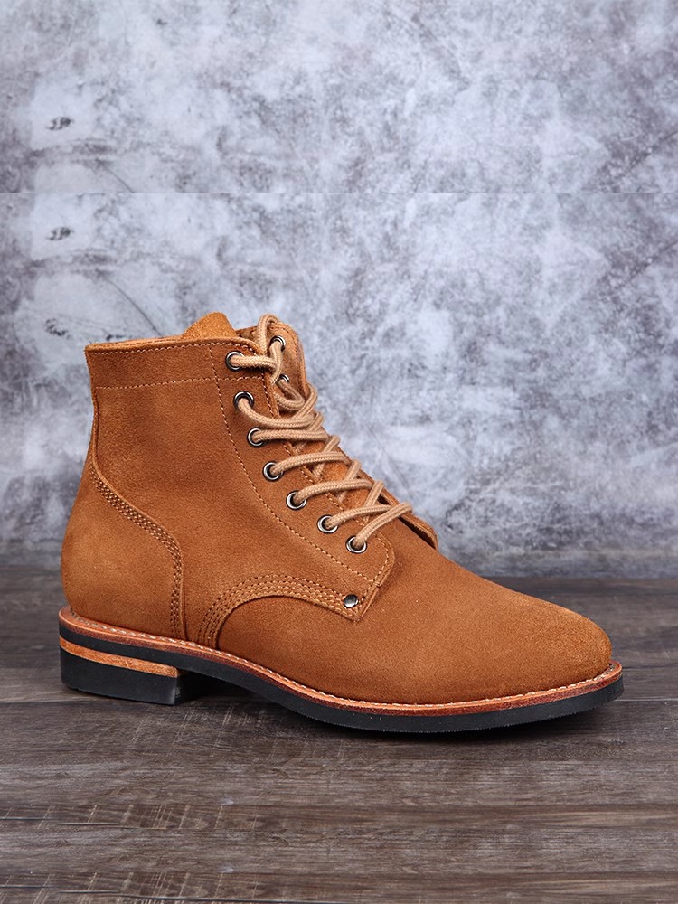 Sepatu Bot Gurun Kulit Buatan  - Leather Work Youtube ulasan dan harga