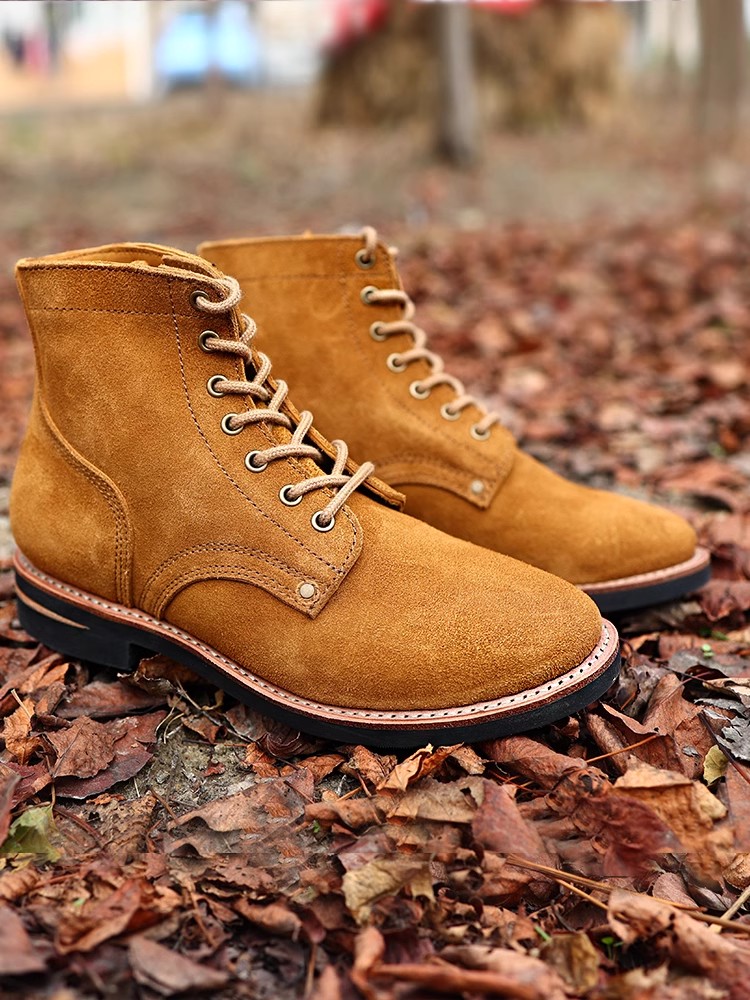 Sepatu Bot Gurun Kulit Buatan  - Leather Work Youtube ulasan dan harga