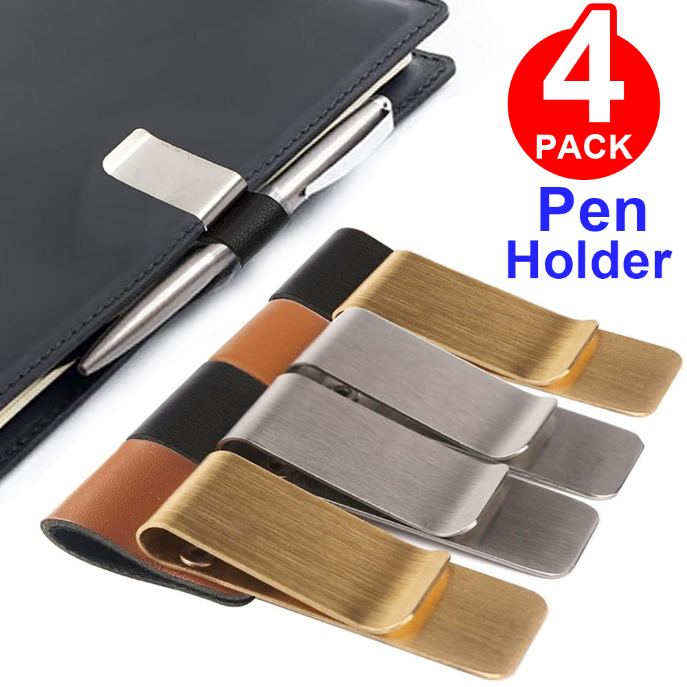 Penjepit Pena Kulit Asli Kunin - Leather Work Diary ulasan dan harga
