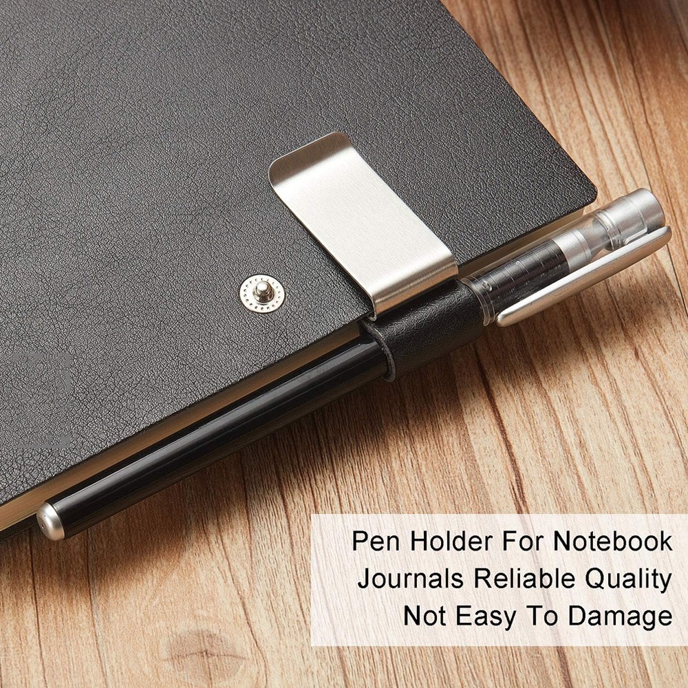 Penjepit Pena Kulit Asli Kunin - Leather Work Diary ulasan dan harga