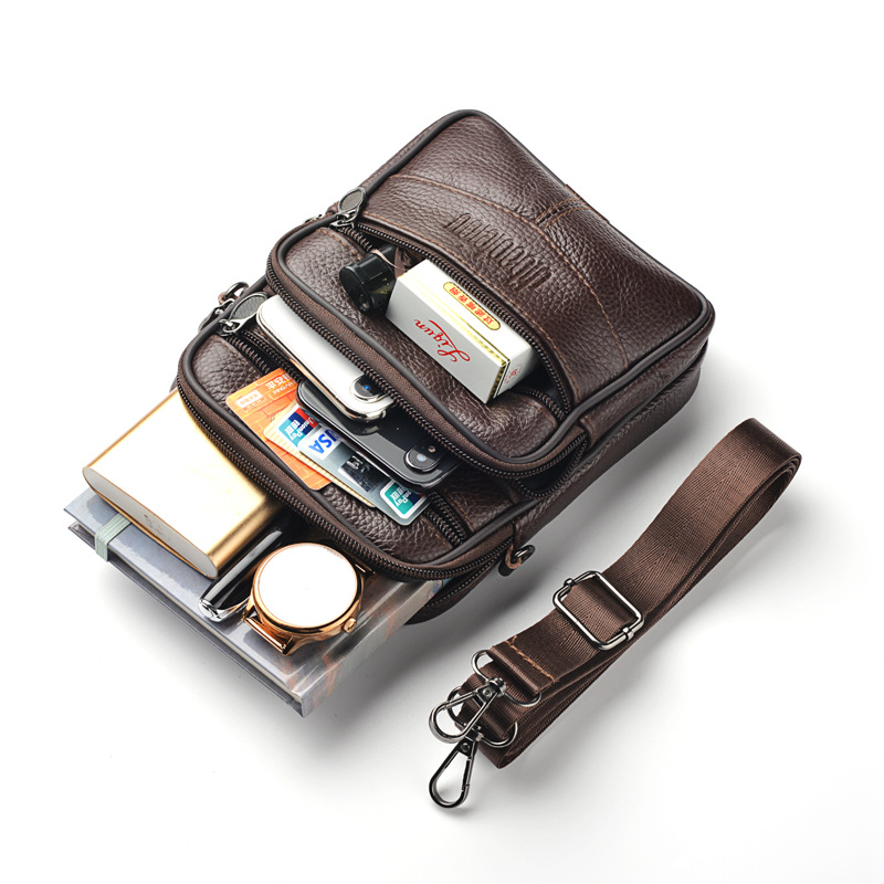 Tas selempang kulit asli pria, - Leather Work Bag Mens ulasan dan harga