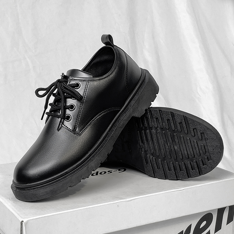 Sepatu kulit Oxford pria, kasu - Leather Work Oxfords ulasan dan harga