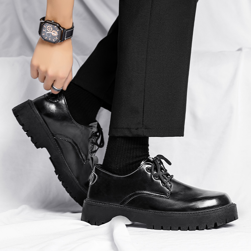Sepatu Kasual Kulit Pria Sepat - Leather Work Oxfords ulasan dan harga